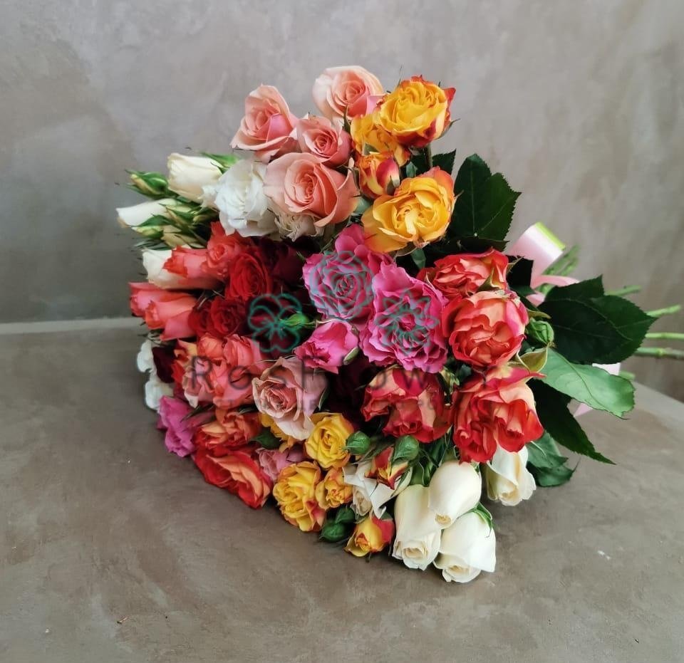 Букет цветов из: Розы в Домне