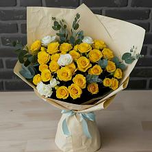 Букет цветов из:  Розы в Домне