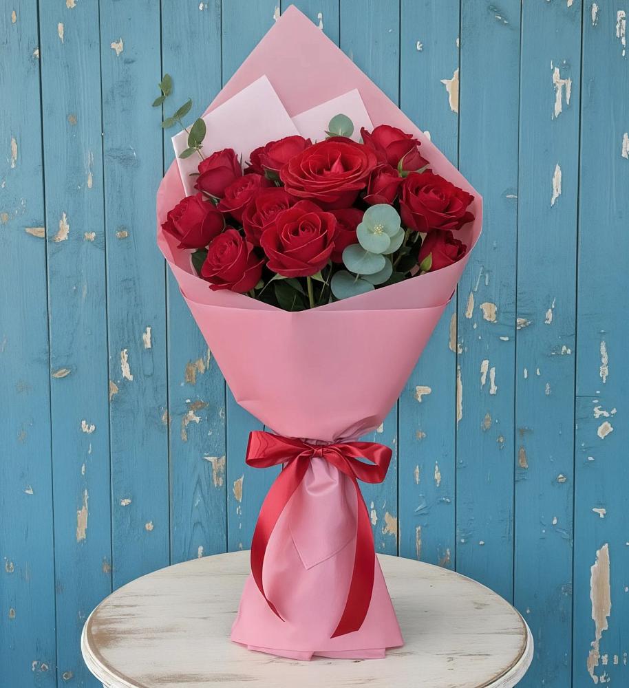 Букет цветов из: Розы в Домне