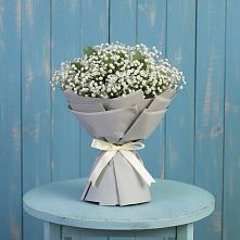 Букет цветов из:  Гипсофила в Домне