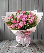 Букет Розовый кустик #REPLACE_PRED# Домне