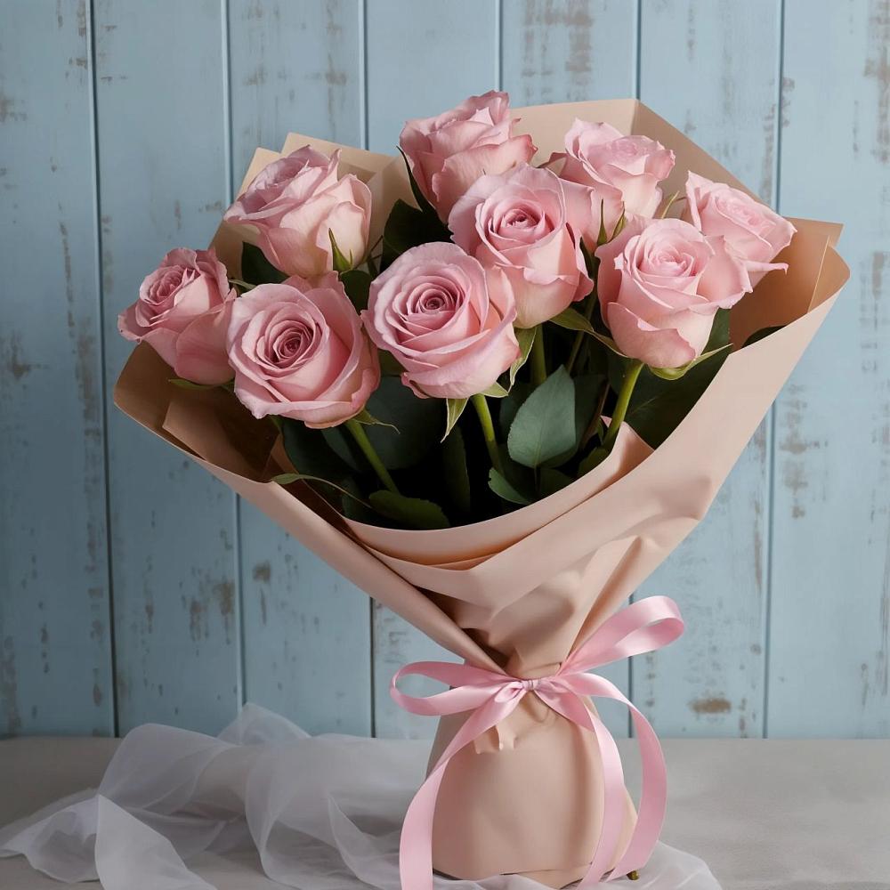 Букет цветов из: Розы в Домне