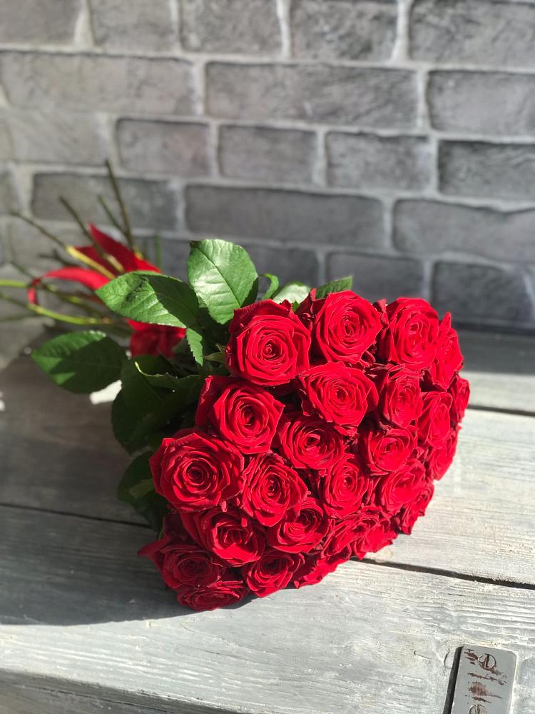 Букет Красные розы Фридом в Домне