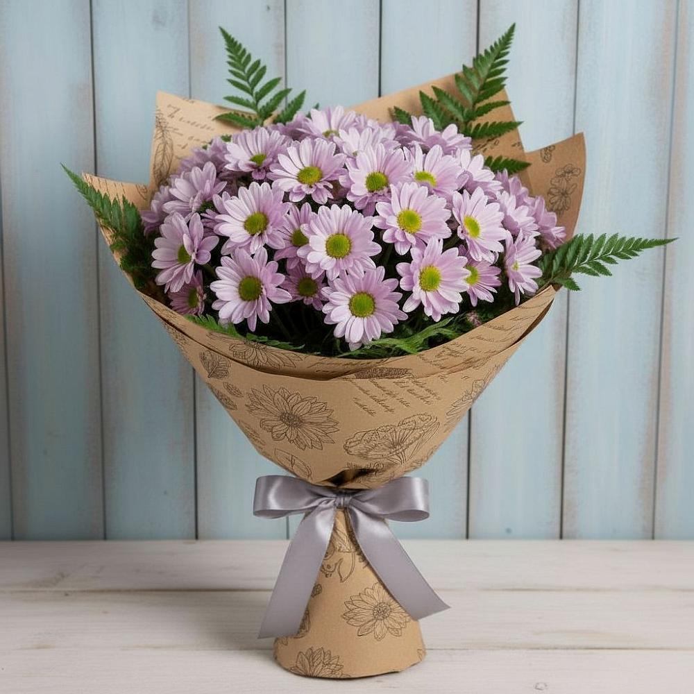 Букет цветов из: Хризантемы в Домне