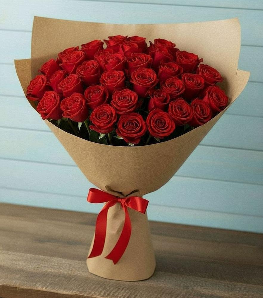 Букет Красные розы Милано в Домне
