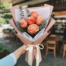 Букет цветов из:  Розы #REPLACE_PRED# Домне