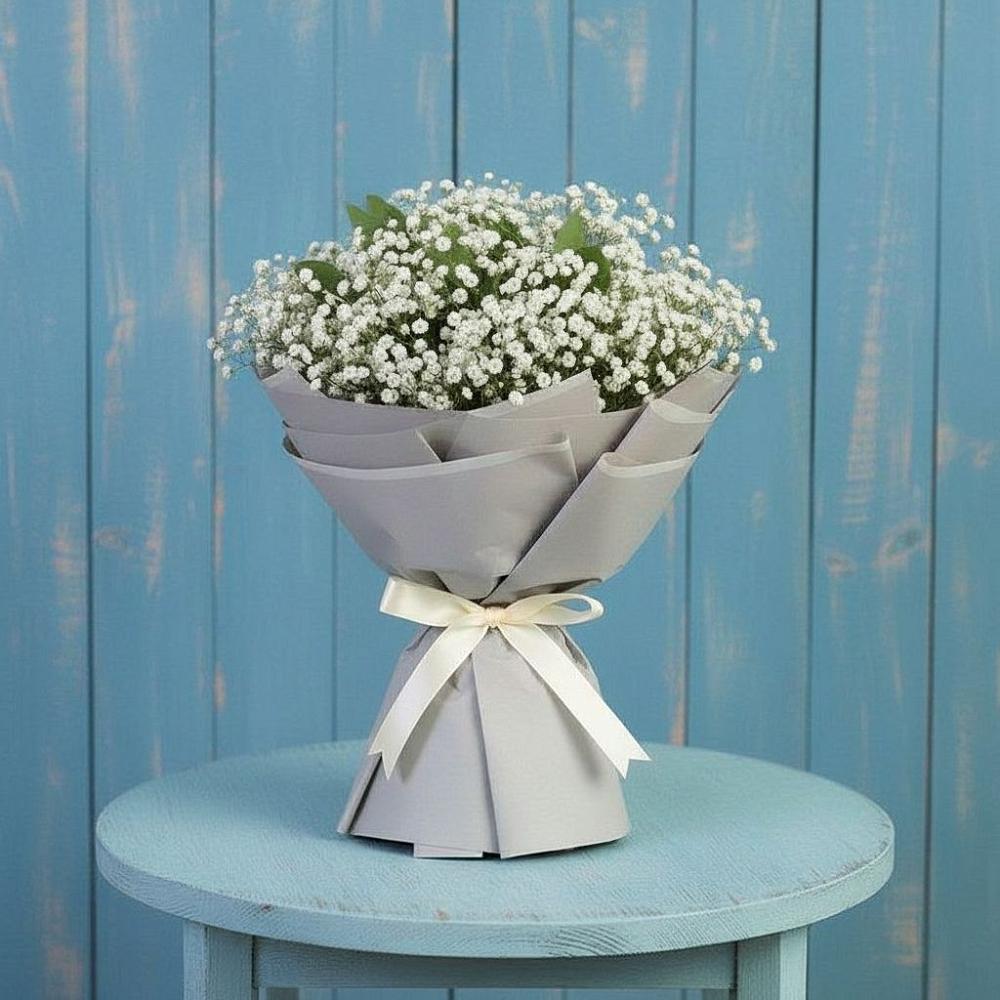 Букет цветов из: Гипсофила в Домне