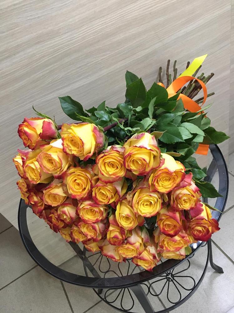 Букет Желтые розы в Домне