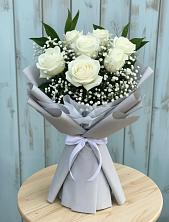 Букет цветов из:  Розы в Домне