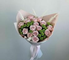 Букет цветов из:  Розы и Хризантемы в Домне