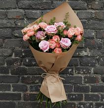 Букет цветов из:  Розы в Домне