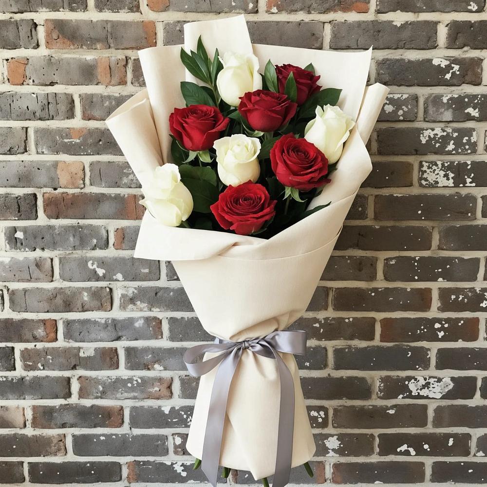 Букет цветов из: Розы в Домне