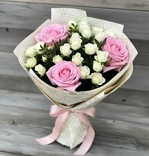 Букет цветов из:  Розы в Домне