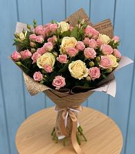 Букет цветов из:  Розы #REPLACE_PRED# Домне