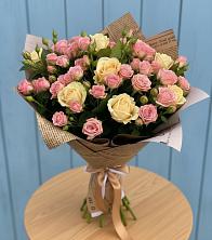 Букет цветов из:  Розы в Домне