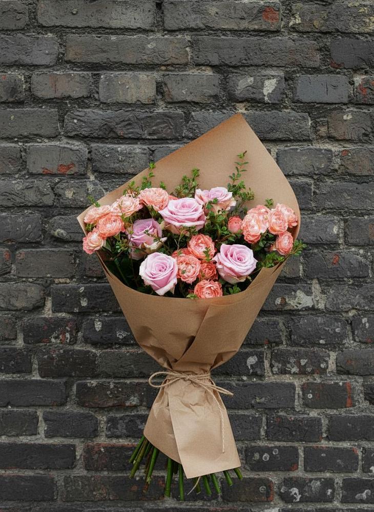 Букет цветов из: Розы в Домне