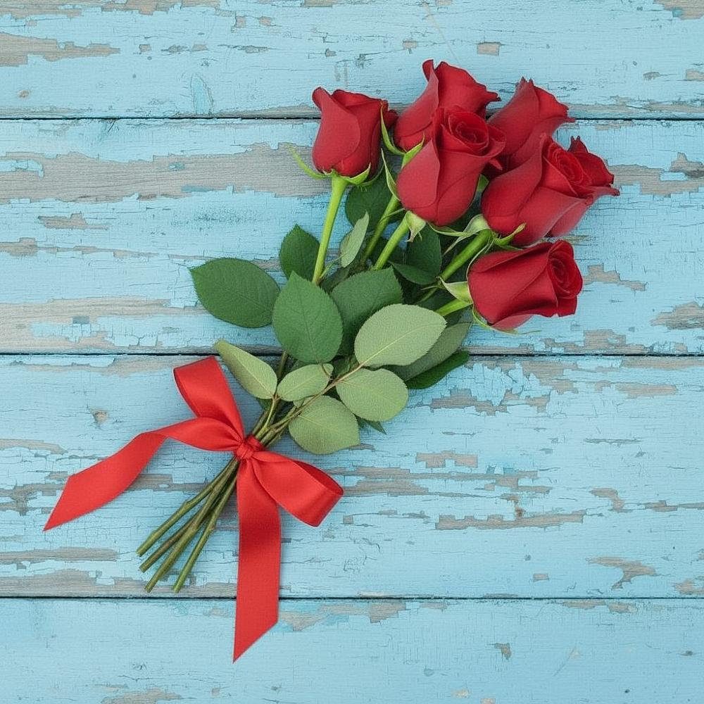 Букет Красные розы в Домне