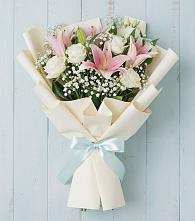 Букет цветов из:  Лилии в Домне