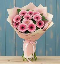 Букет цветов из:  Герберы в Домне