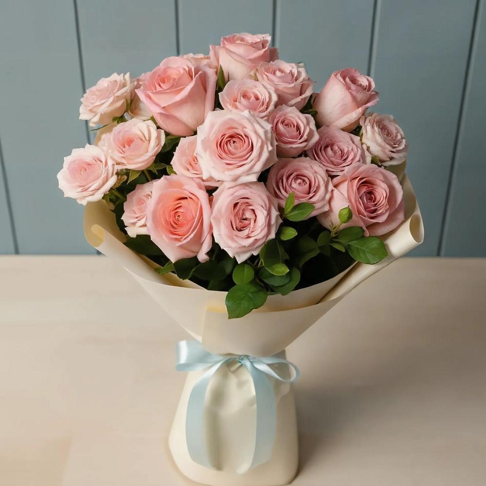 Букет Розовый шарм в Домне