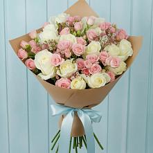 Букет цветов из:  Розы в Домне